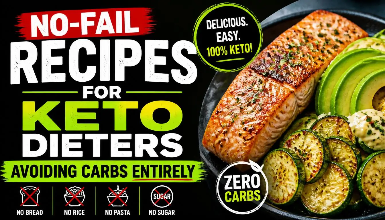 No-Fail Recipes for Keto Dieters Avoiding Carbs Entirely