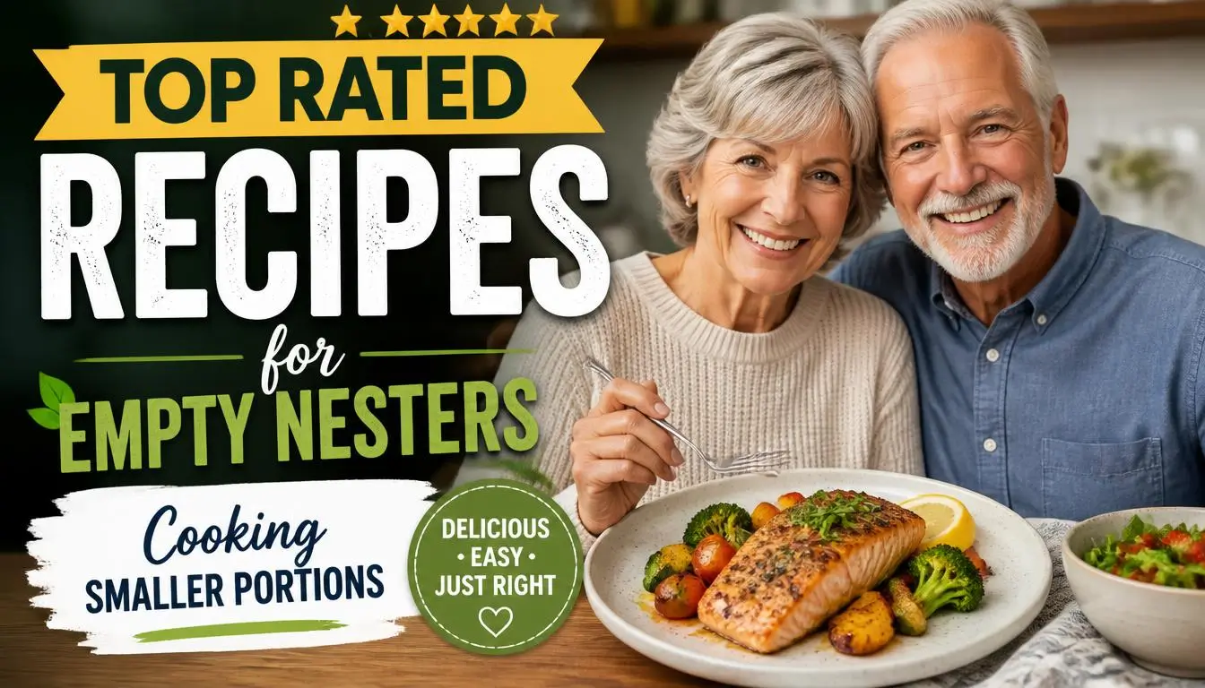 Top Rated Recipes for Empty Nesters Cooking Smaller Portions