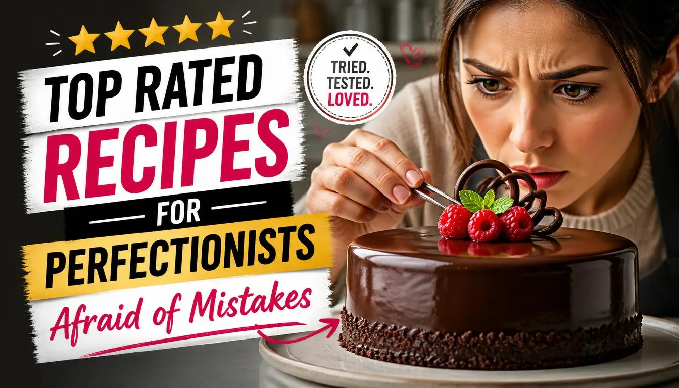 Top Rated Recipes for Perfectionists Afraid of Mistakes